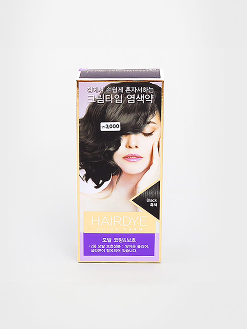 올리브팜염모제(흑색)