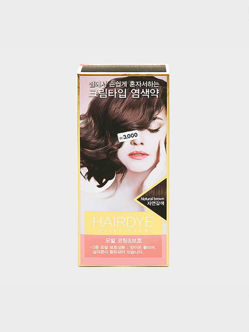 올리브팜염모제(자연갈색)