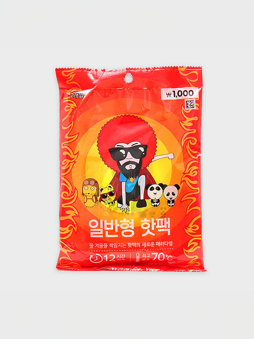캐릭터 주머니 핫팩 일반형 2개입