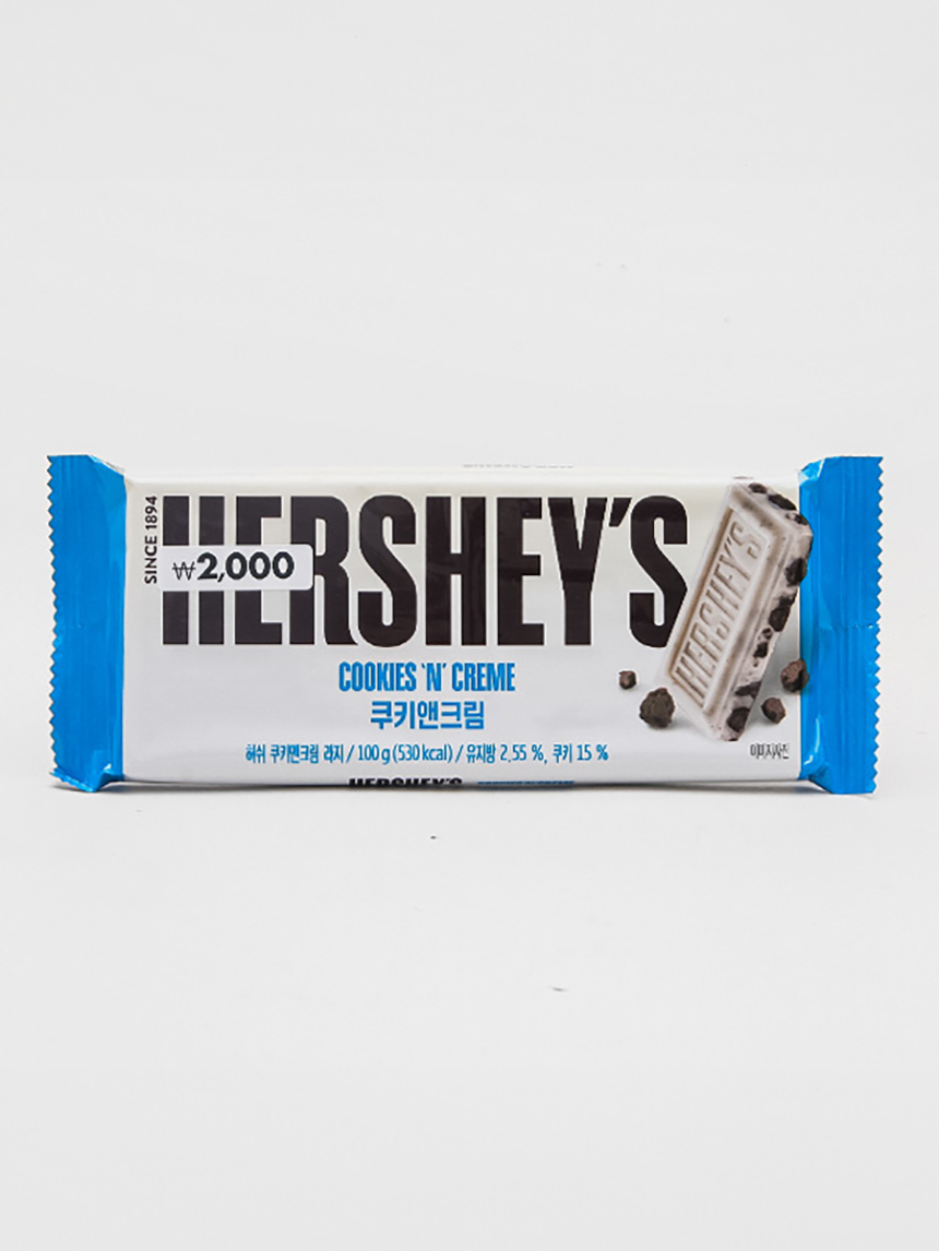 허쉬 쿠키앤크림 초콜릿 100 g