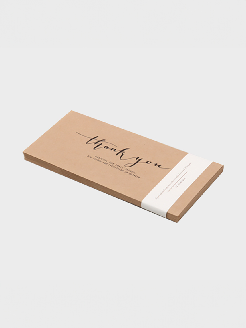 캘리그라피 크라프트 봉투 12매입
