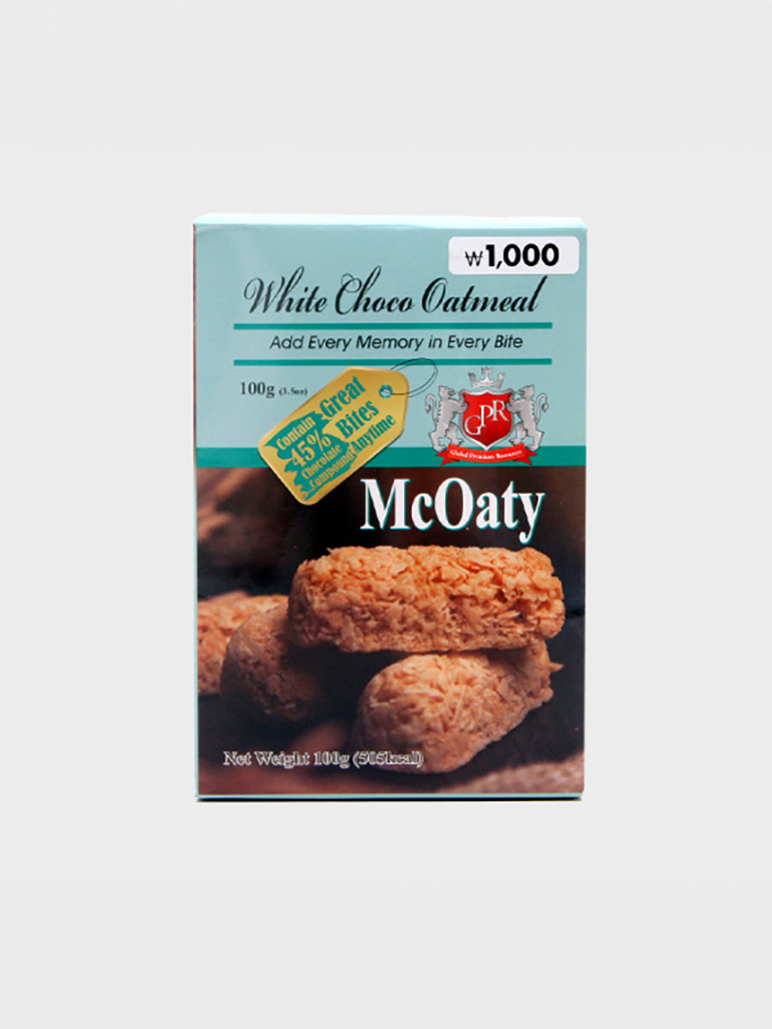 화이트초코오트밀(100 g)