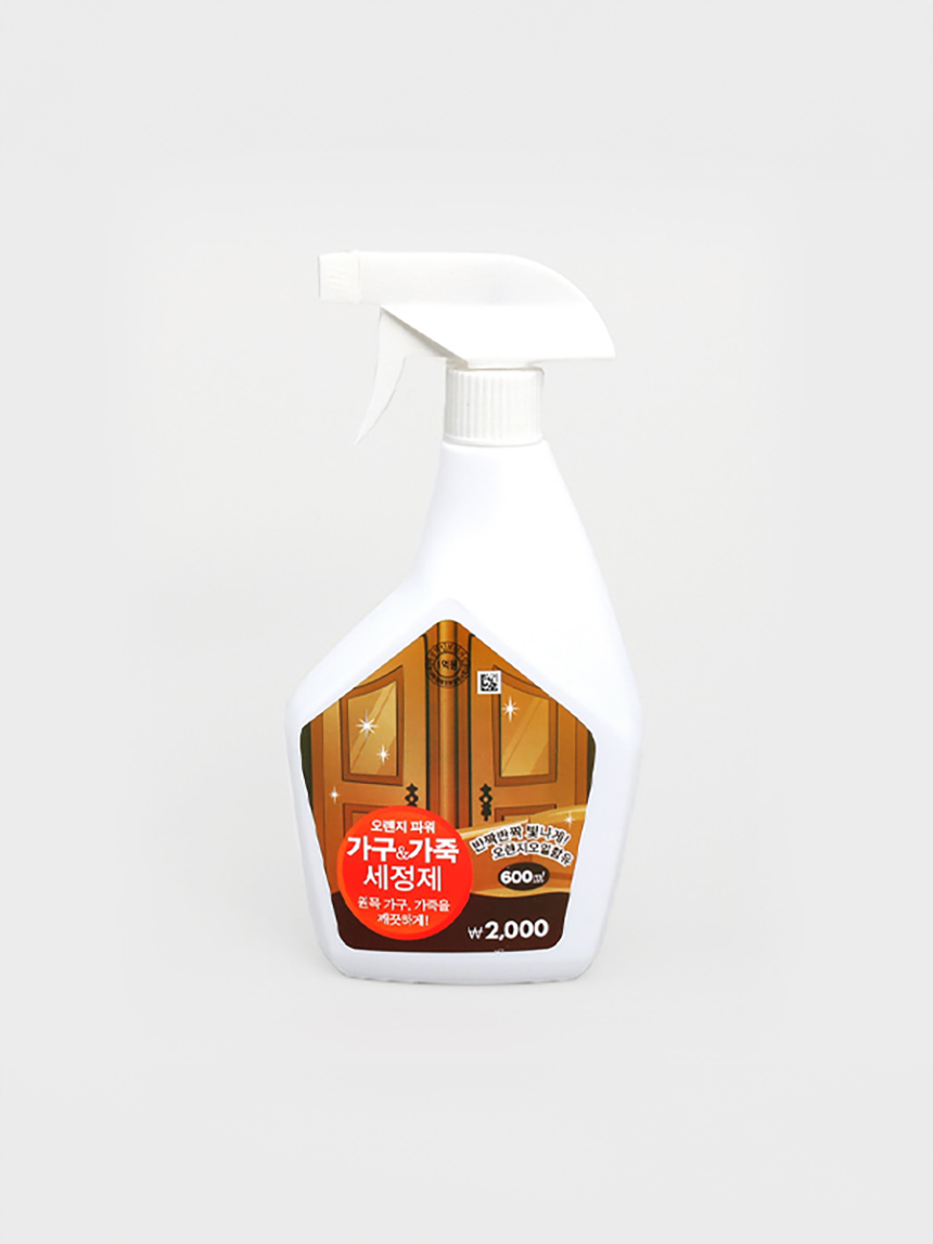 오렌지 파워 가구＆가죽용 세정제 600ml