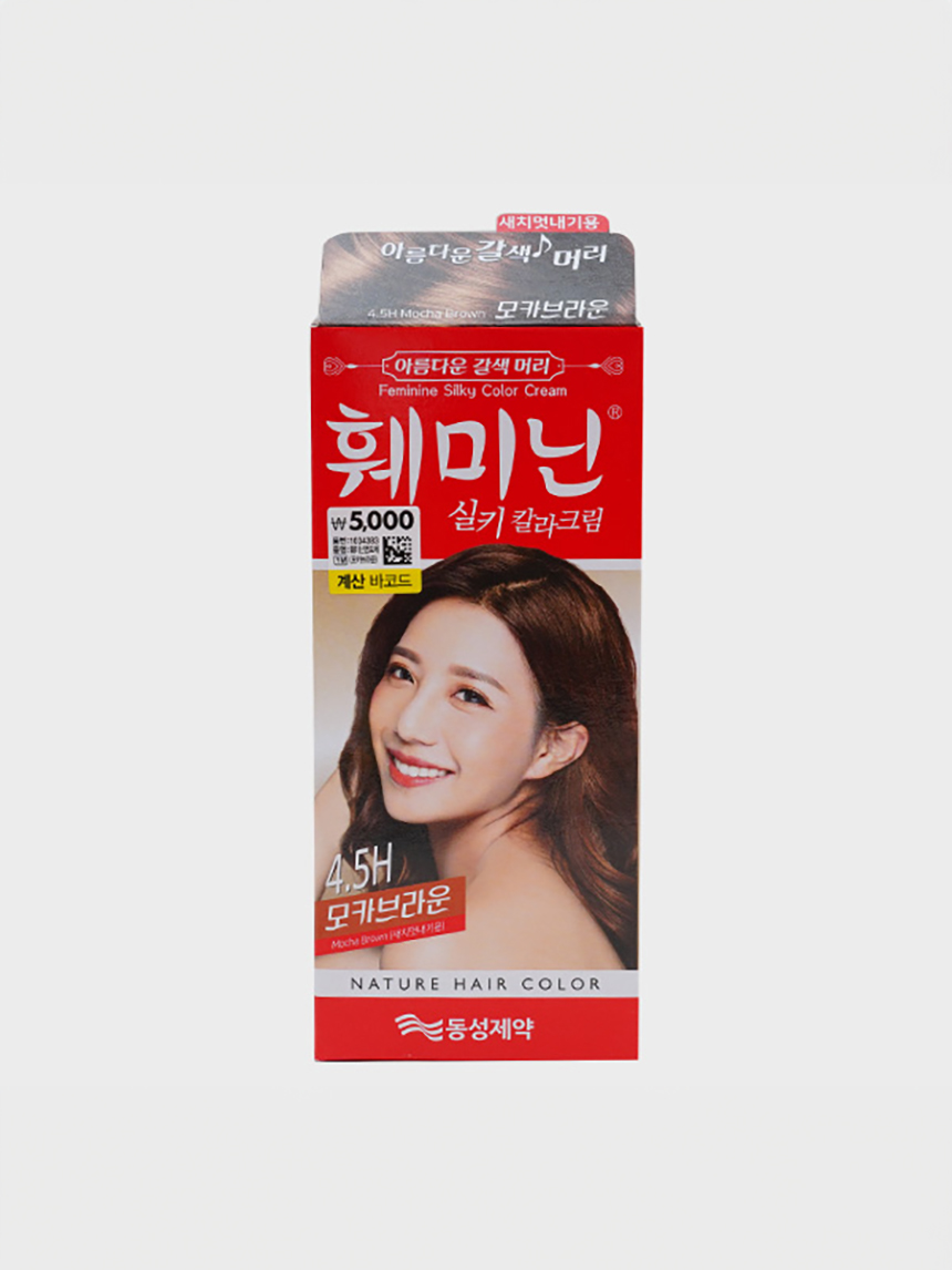 훼미닌염모제(모카브라운)