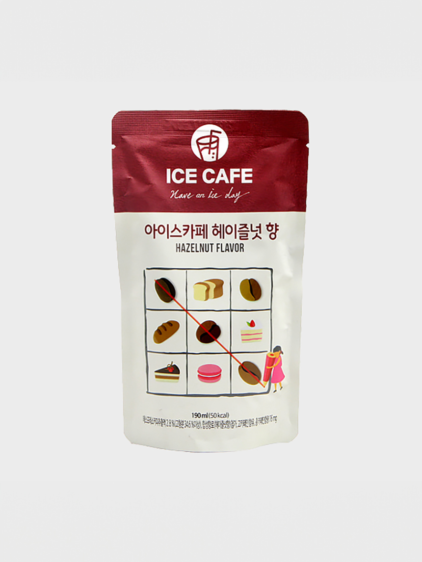 아이스카페헤이즐넛향(190 ml)