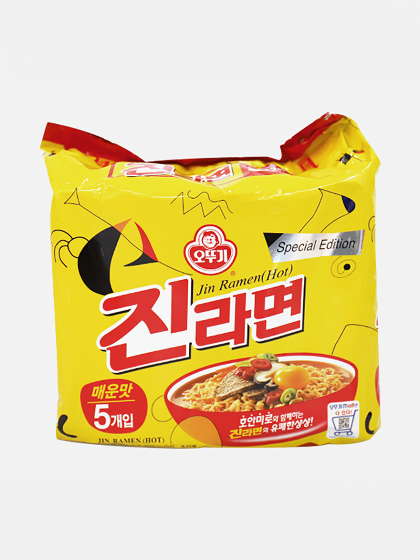오뚜기 진라면 매운맛 600g (120gx5개입)