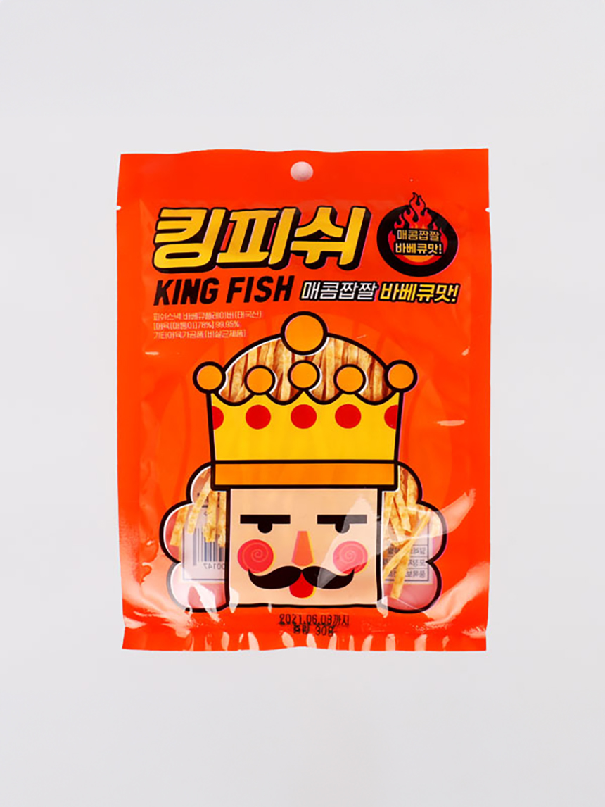 청해킹피쉬바베큐맛(30 g)