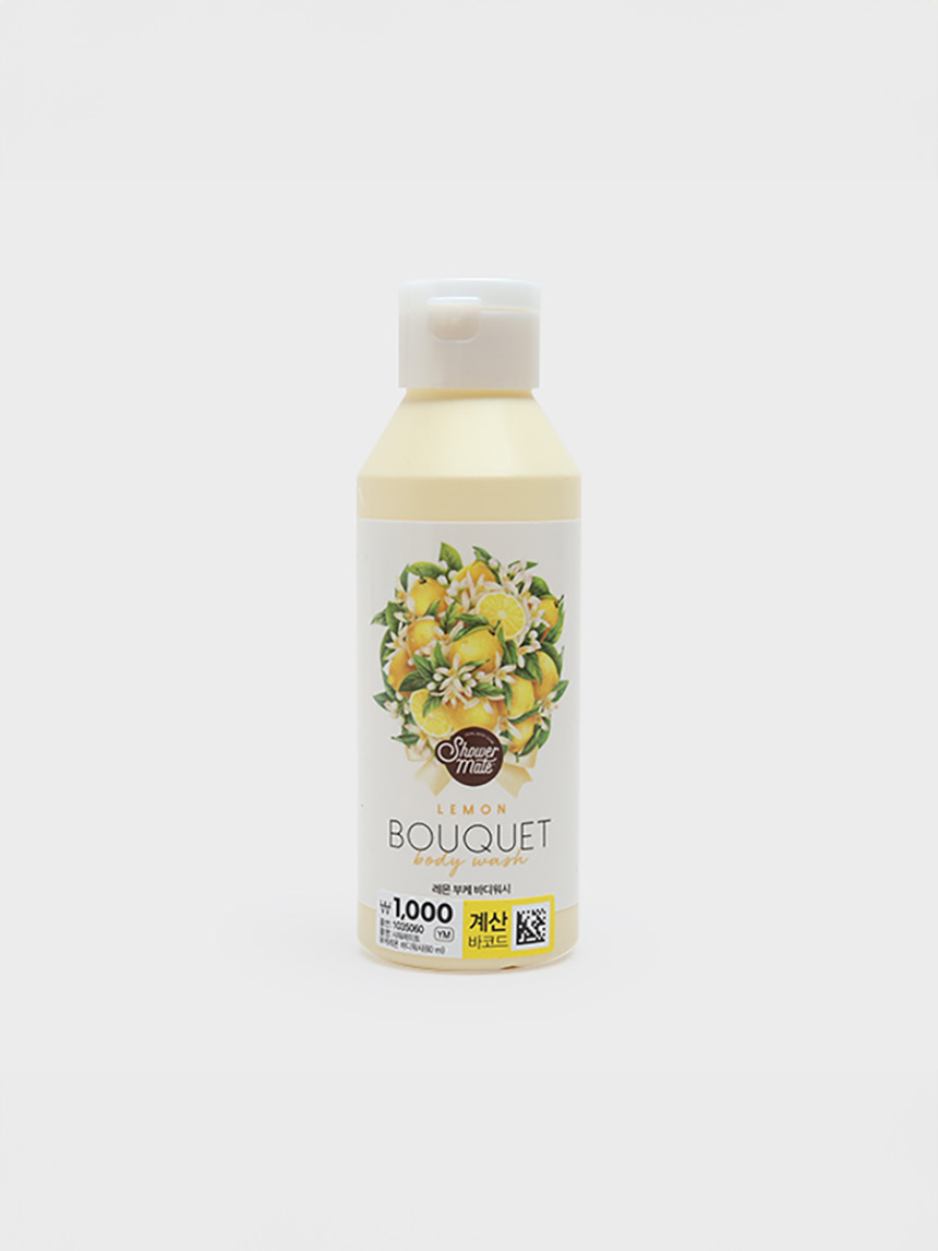 샤워메이트 부케 바디워시 60 ml  레몬