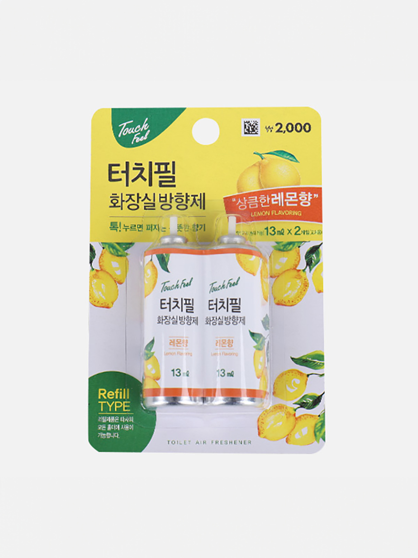 터치필 리필 2개입 (레몬)
