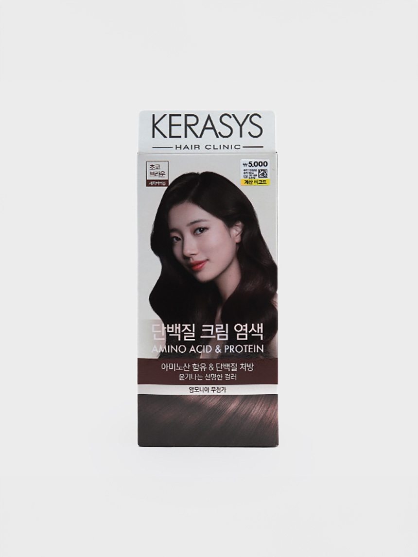 케라시스 단백질크림염색(초코브라운)