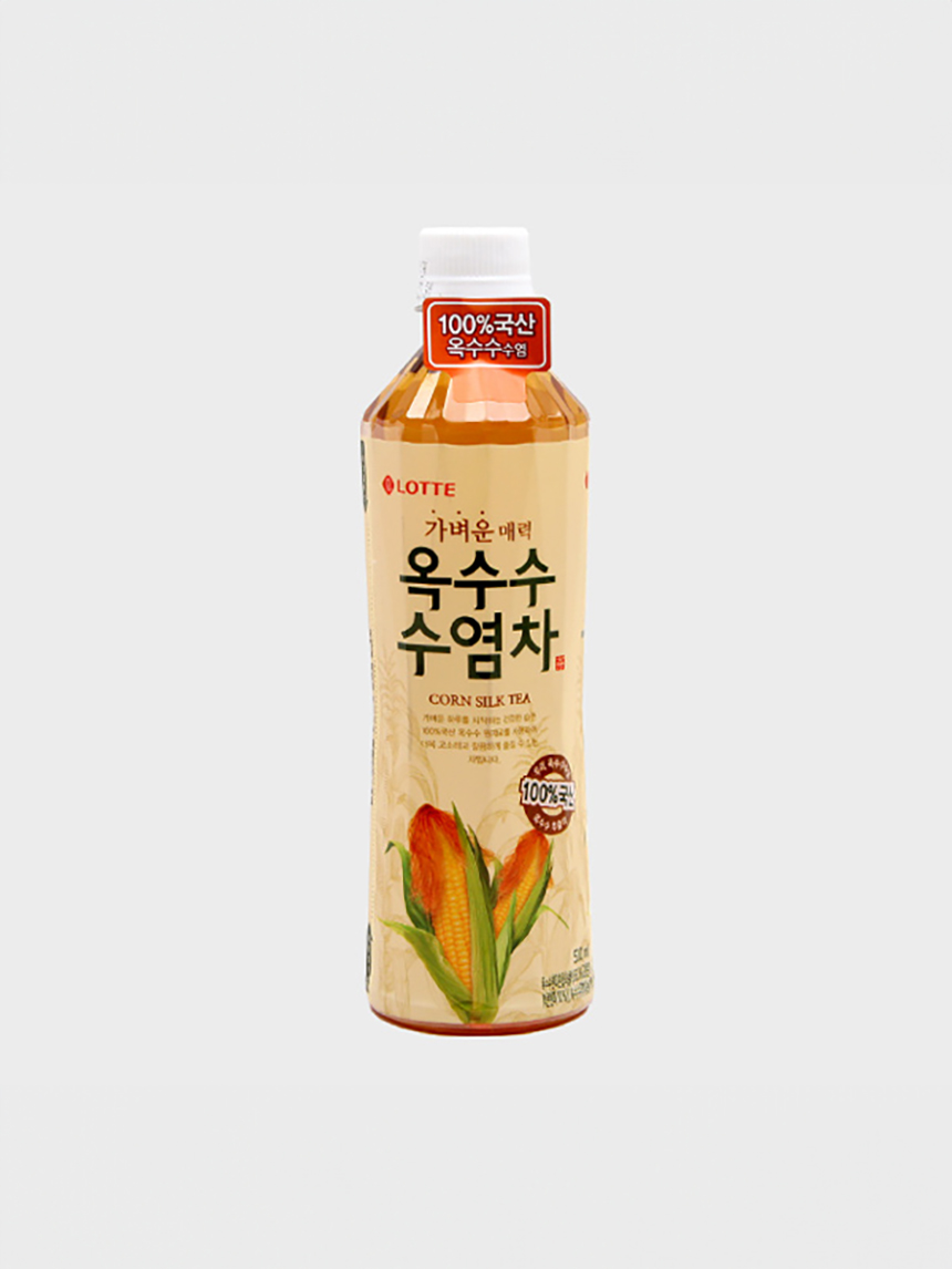롯데 옥수수 수염차 500 ml