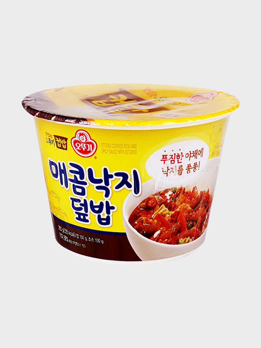 오뚜기 컵밥 매콤낙지덮밥 280 g