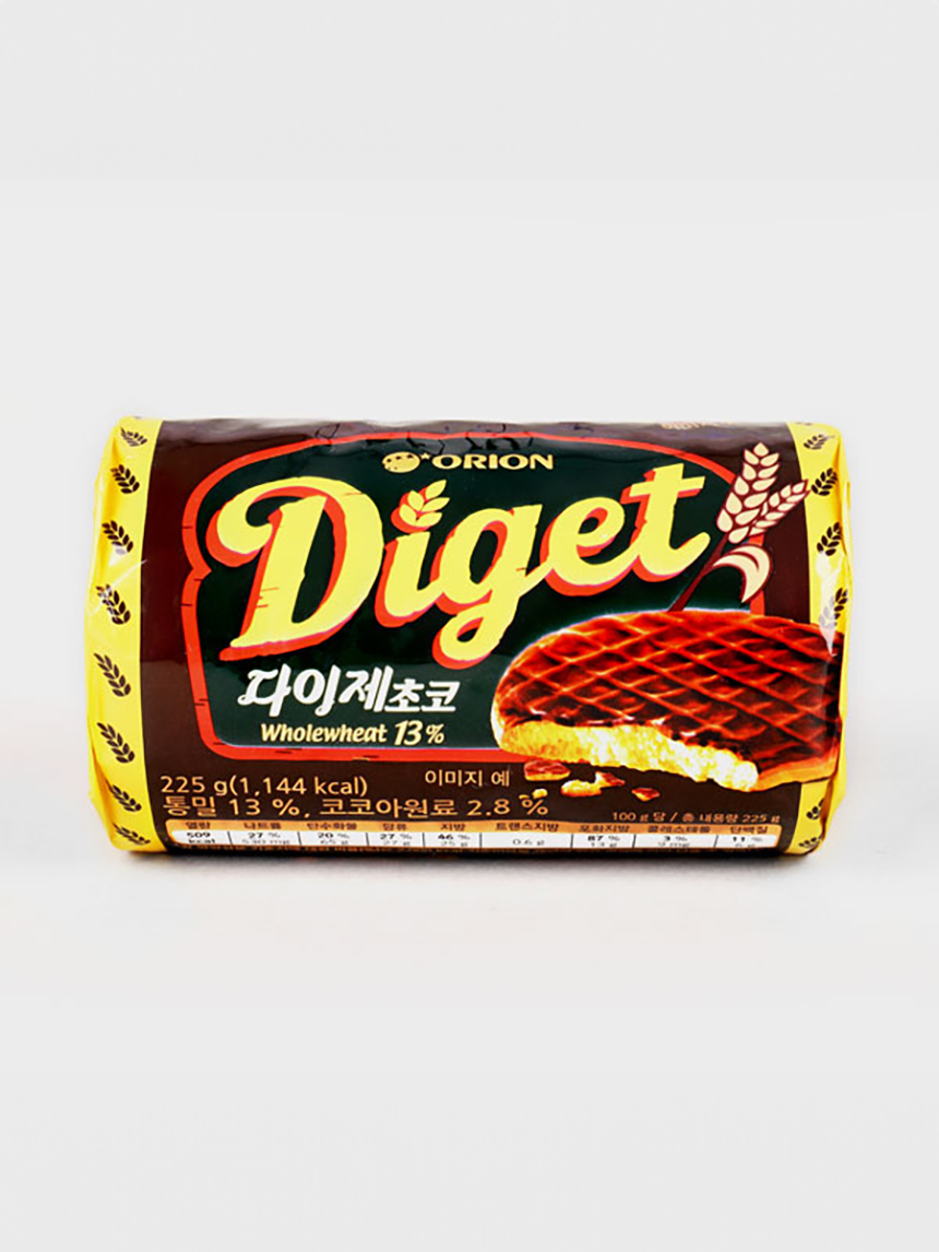오리온 다이제 초코 225g