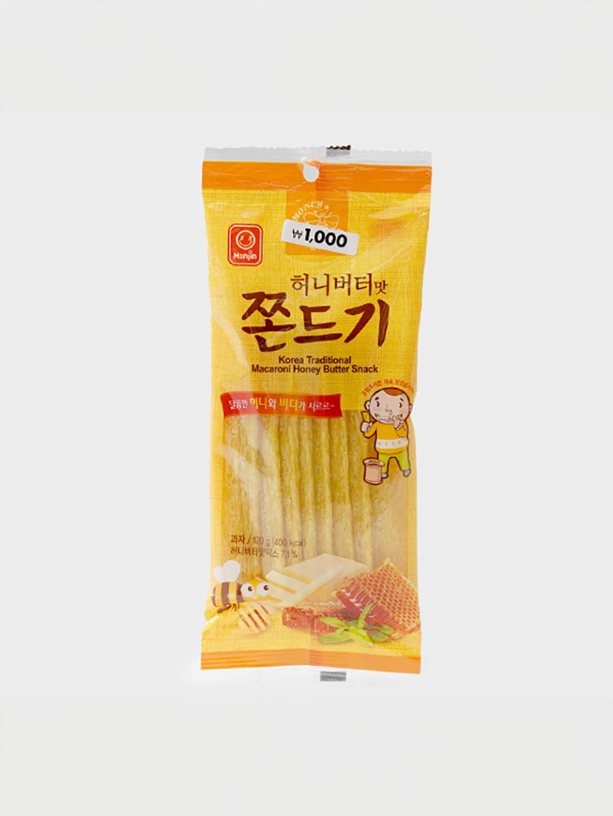 허니버터맛쫀드기(120 g)