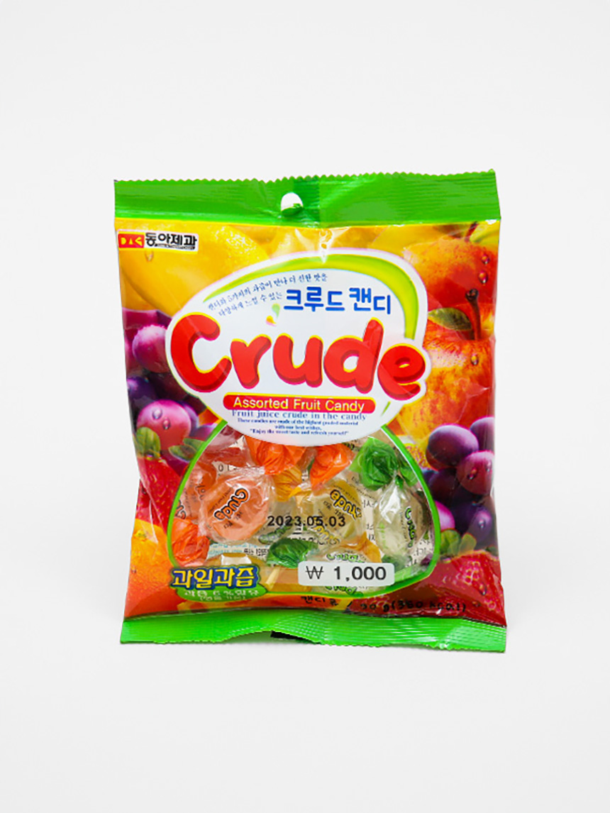 동아 크루드 캔디 90 g