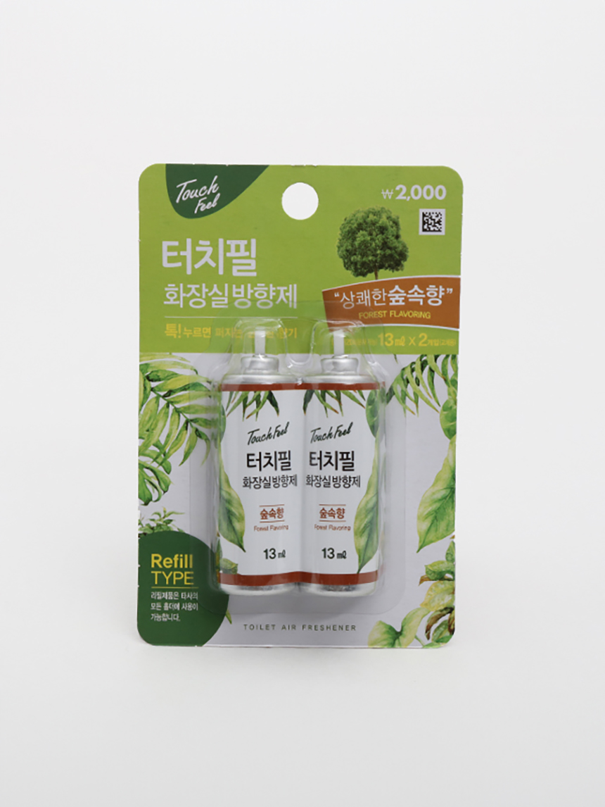 터치필 리필 2개입 (숲속향)