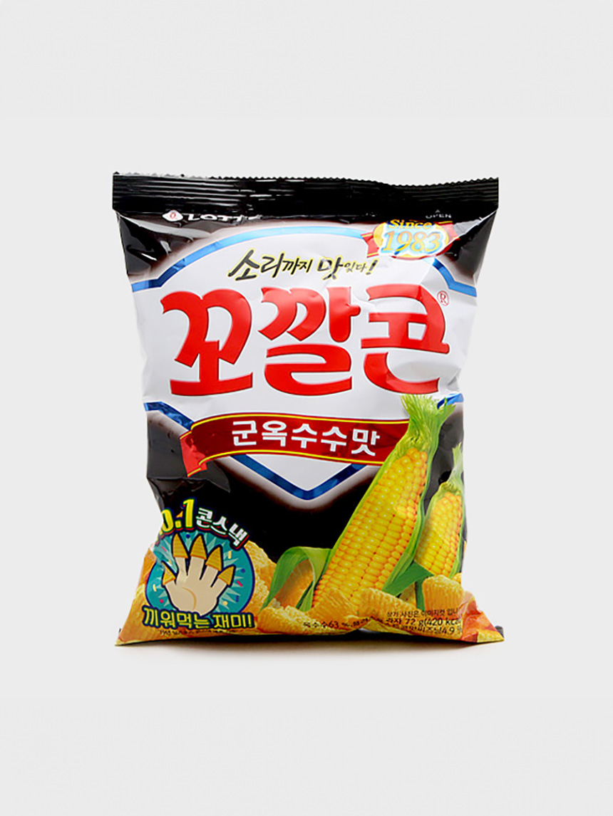 롯데꼬깔콘군옥수수맛(67 g)