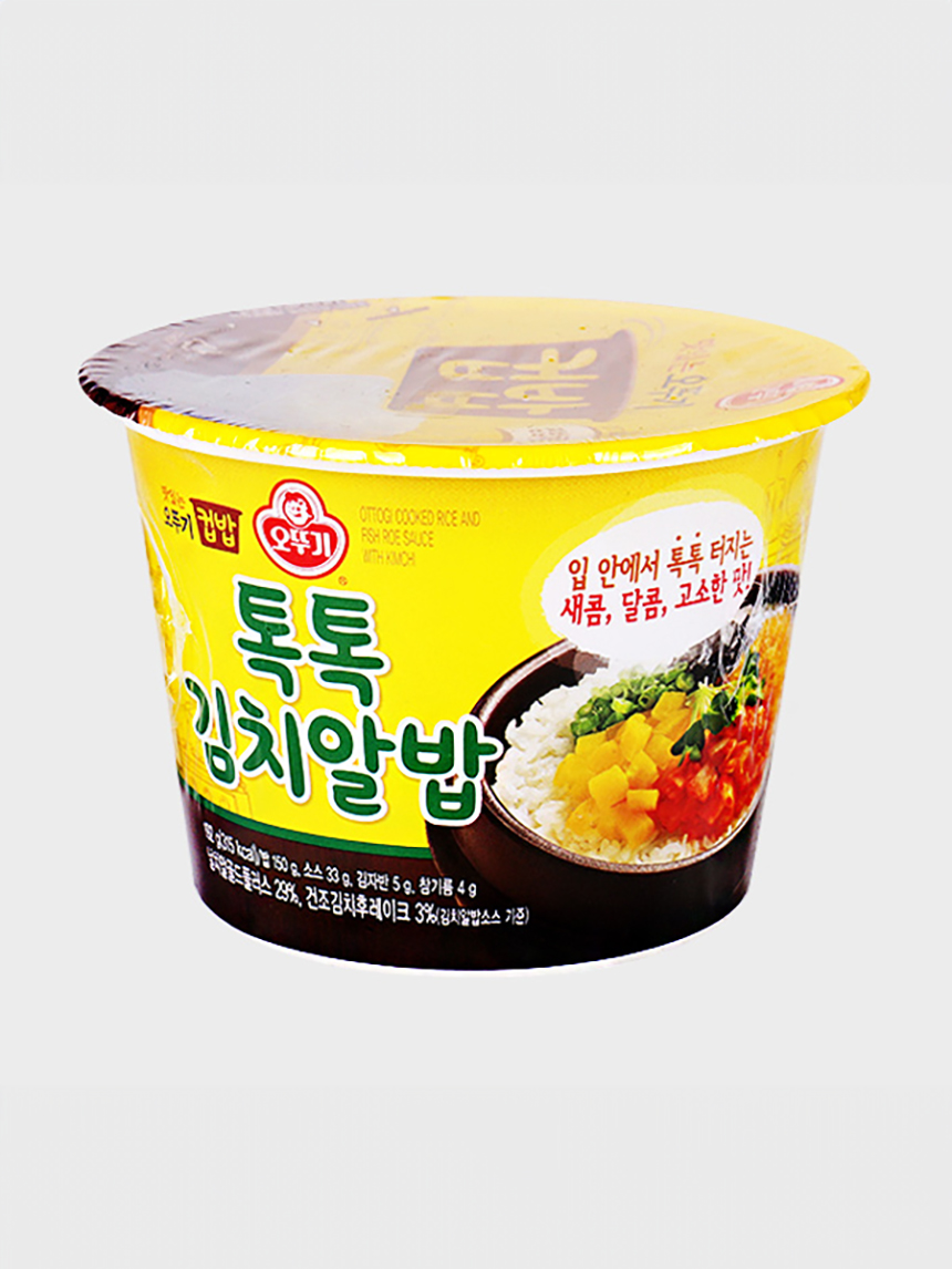 오뚜기 컵밥 톡톡 김치알밥 222g