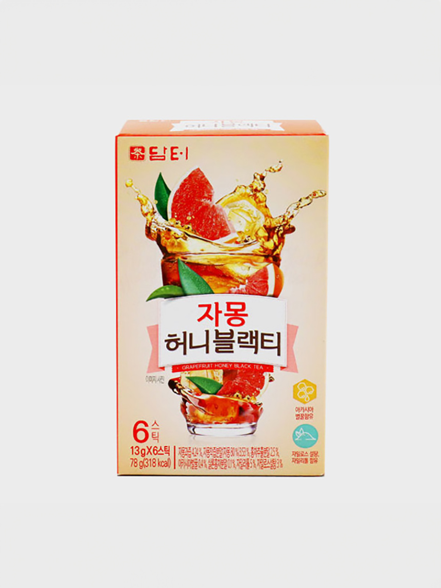담터 자몽 허니 블랙티 78g (13gx6개입)