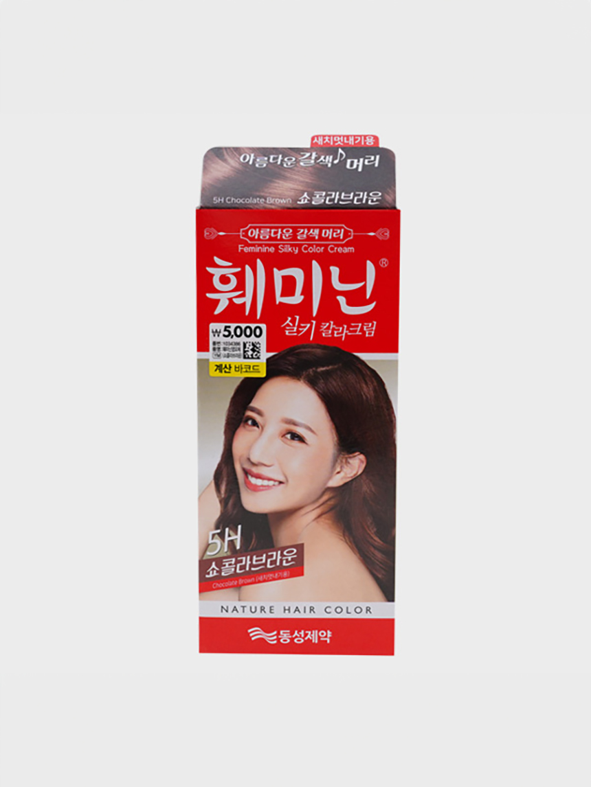 훼미닌염모제(쇼콜라브라운)