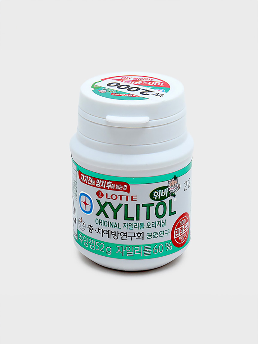 롯데 자일리톨 휘바 52 g