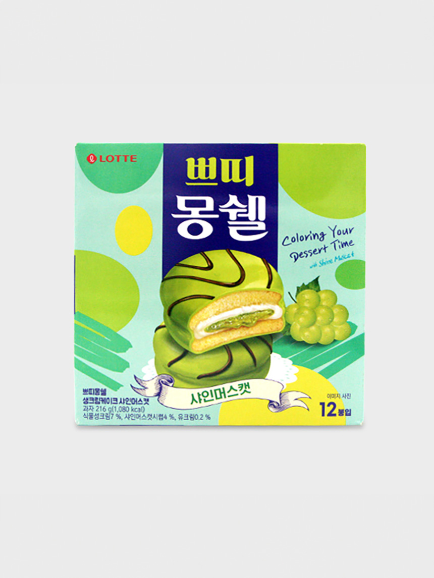 롯데쁘띠몽쉘샤인머스캣(216 g)