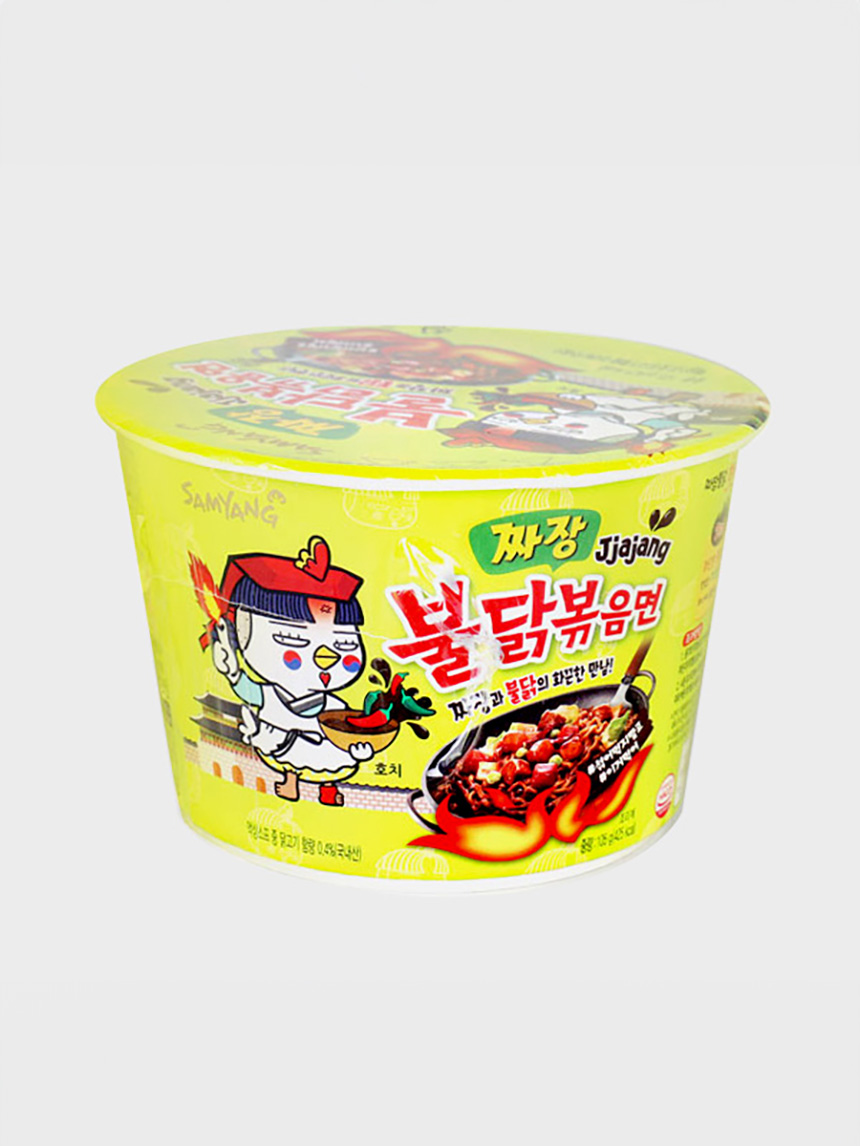 큰컵짜장불닭볶음면(105 g)