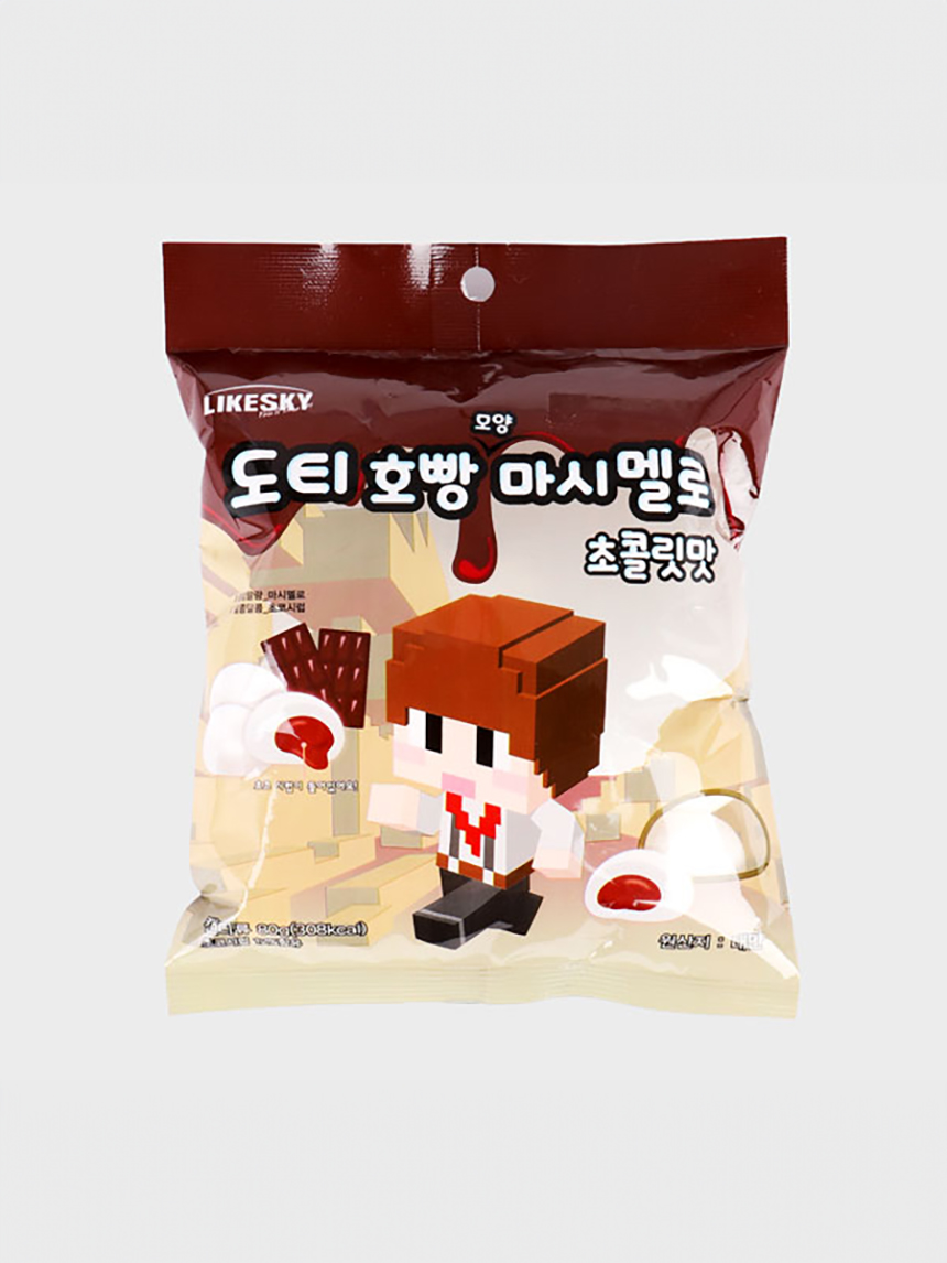 LS도티호빵모양마시멜로초콜릿맛(80 g)