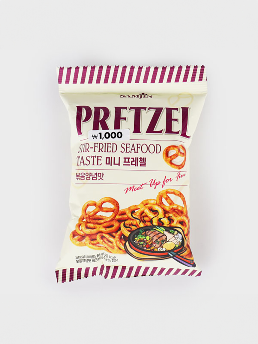 삼진 미니 프레첼 볶음양념맛 85g