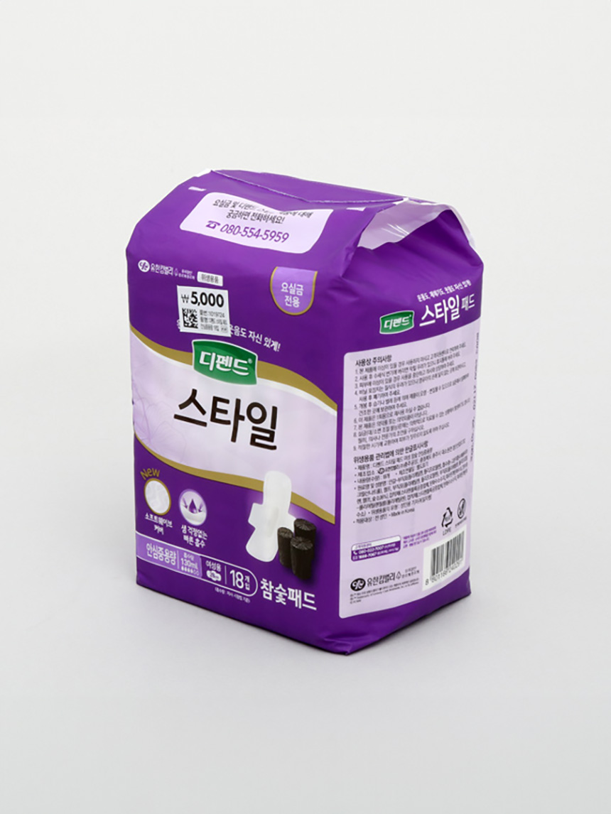 디펜드스타일패드안심 중용량 18입