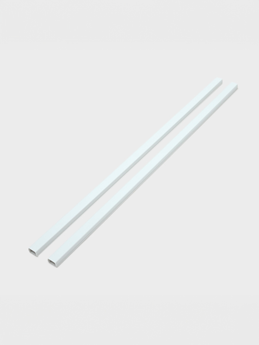 PVC 전선 보호관 화이트 50cm 2P