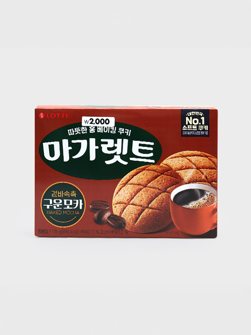 다이소 롯데마가렛트구운모카(176 g)