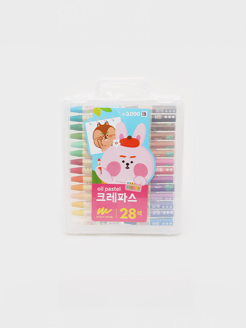 28색 크레파스