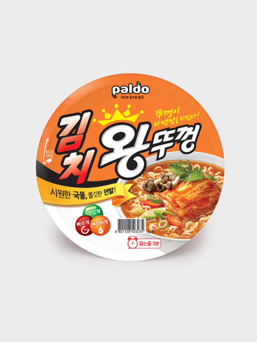 팔도 김치 왕뚜껑 110 g