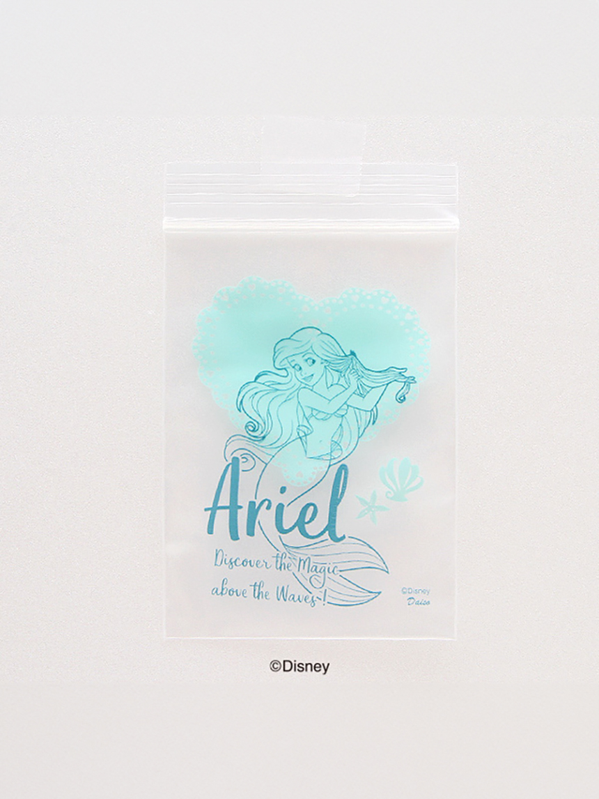 디즈니 소품정리 지퍼백(7x11.5cm)아리엘 20매입