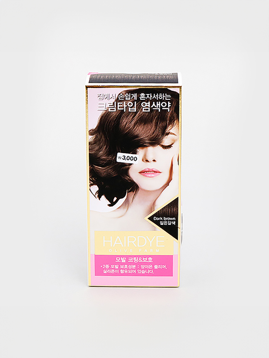 올리브팜염모제(짙은갈색)