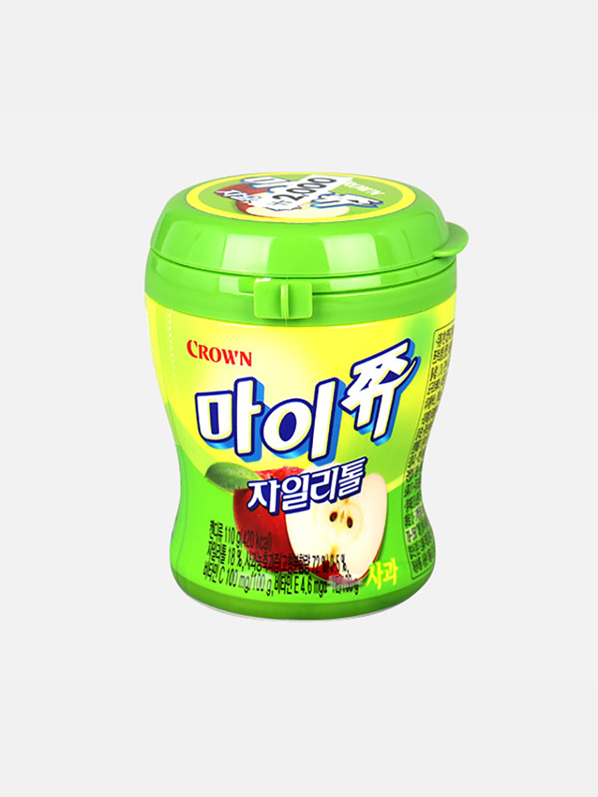Жевательные конфеты Crown MyChew Ксилит Яблоко 110г
