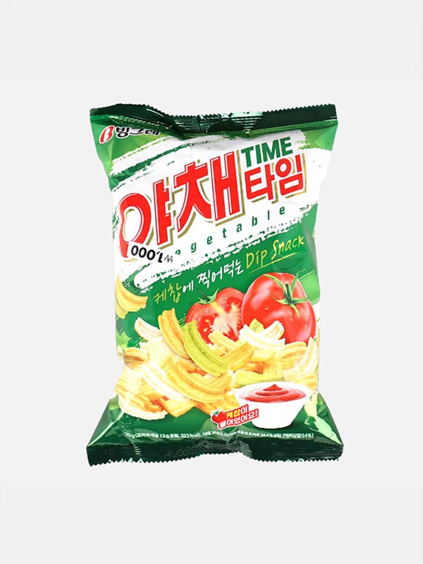 Хрустящие снеки Binggrae Vegetable Time DIP 70 г