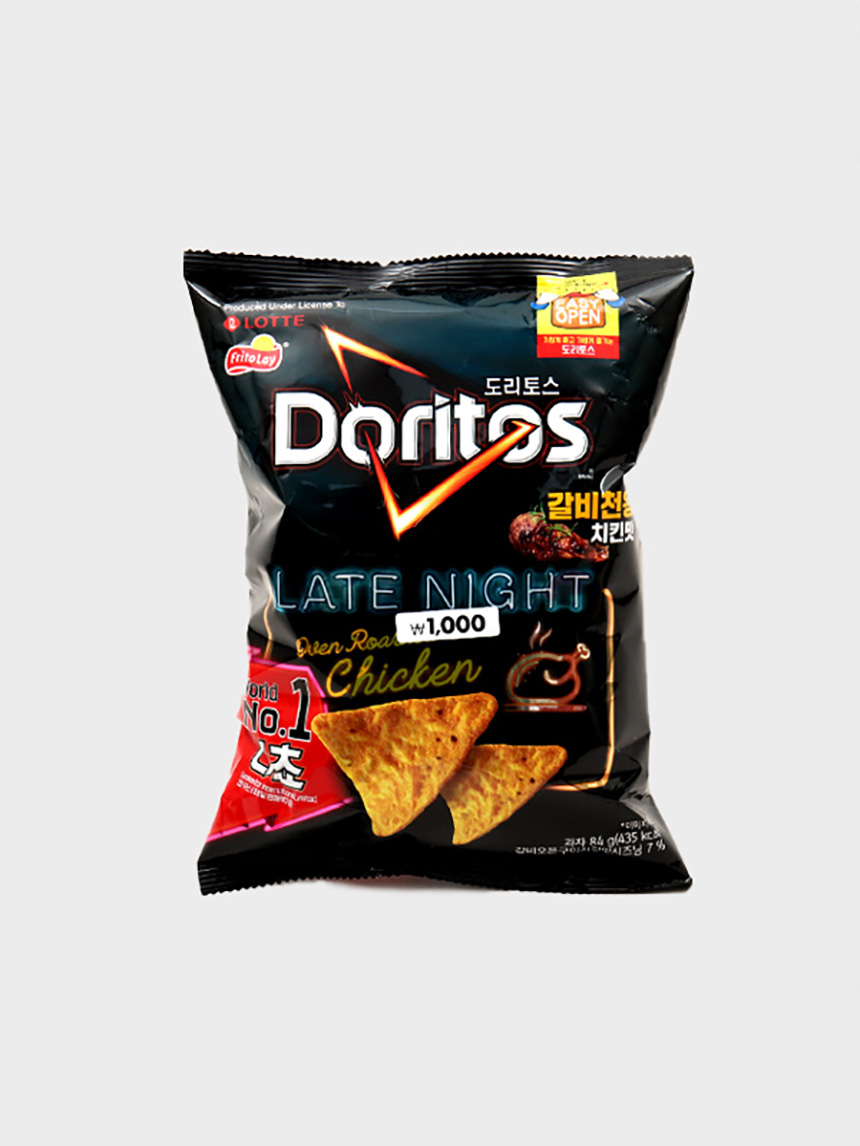 다이소 롯데도리토스갈비천왕치킨맛(84 g)