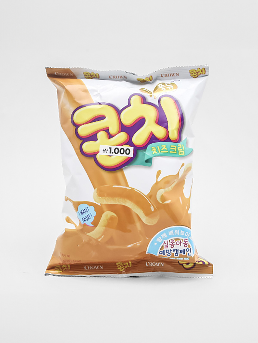 크라운 콘치 크림 치즈 66 g
