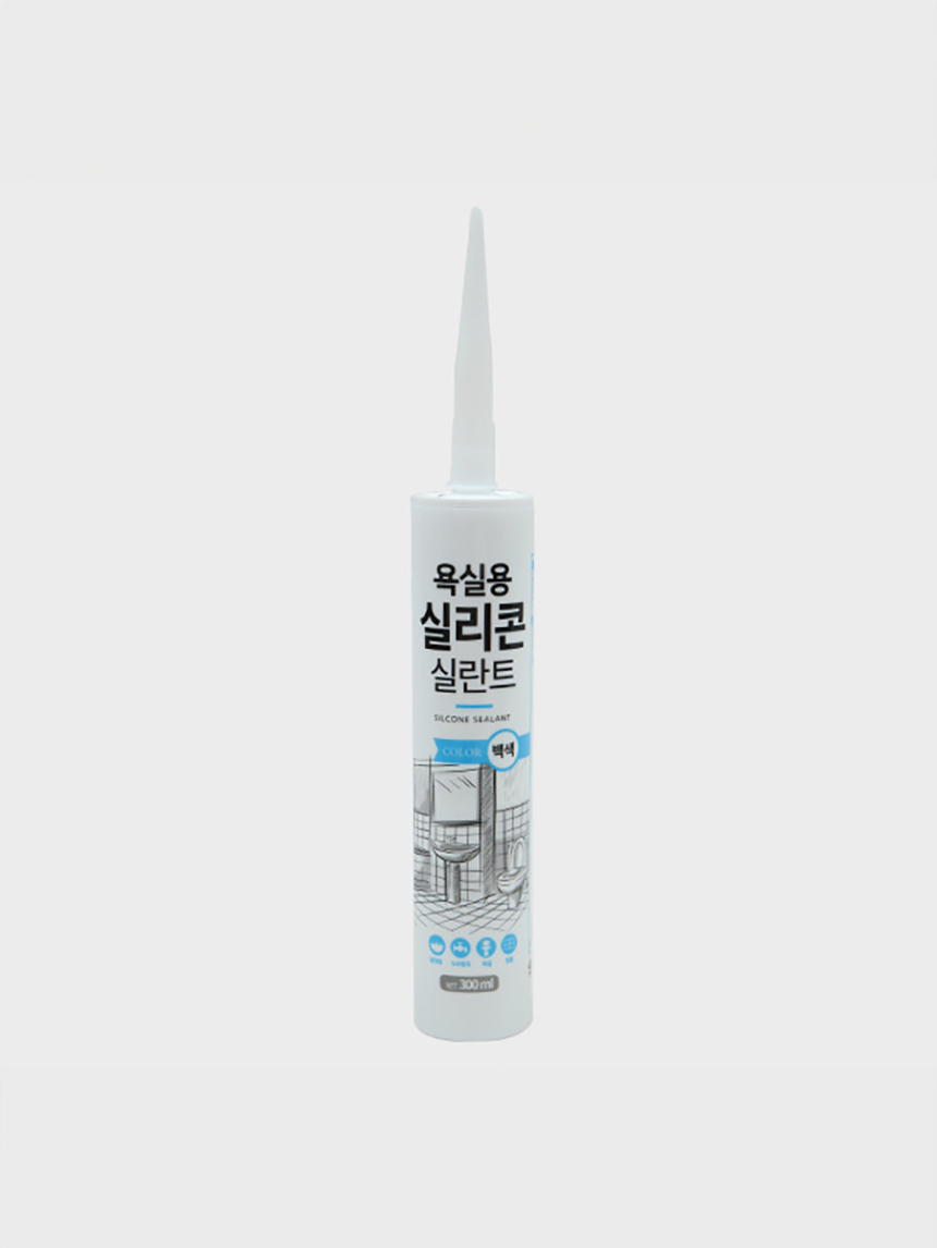 욕실용 백색실리콘(300 ml)