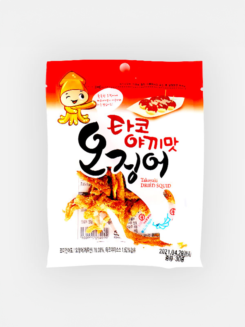 Кальмар со вкусом такояки Cheonghae 30 г