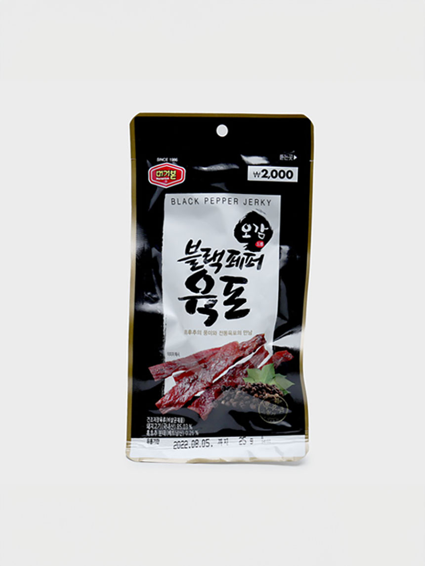 블랙페퍼 육포 25 g