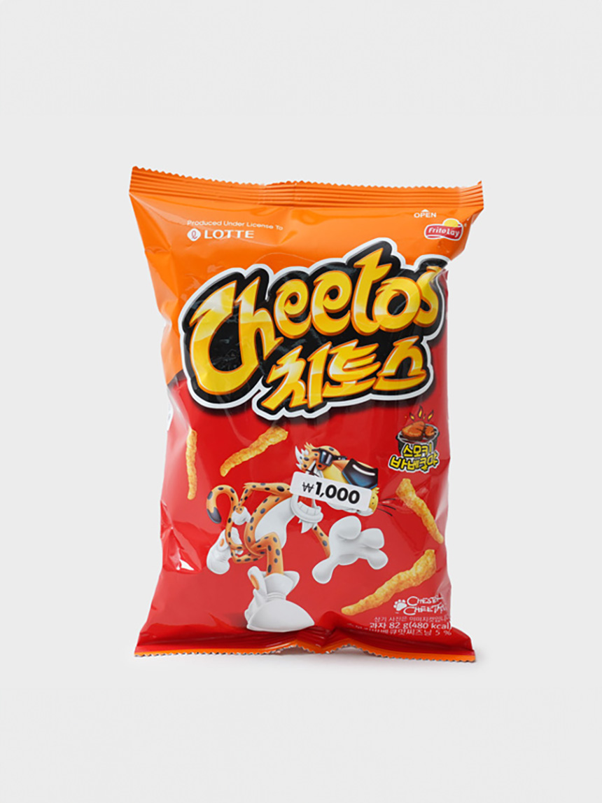 롯데치토스스모키바베큐맛(82 g)