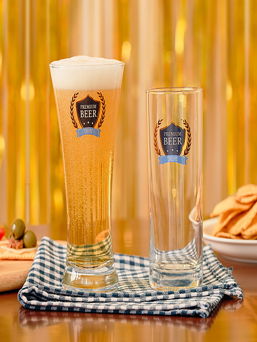 프리미엄비어전사맥주잔(약380 ml)