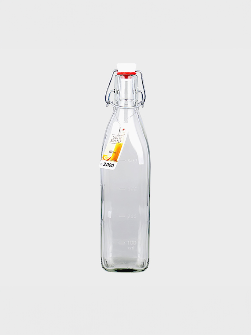 클리어 스윙 유리병 500ml