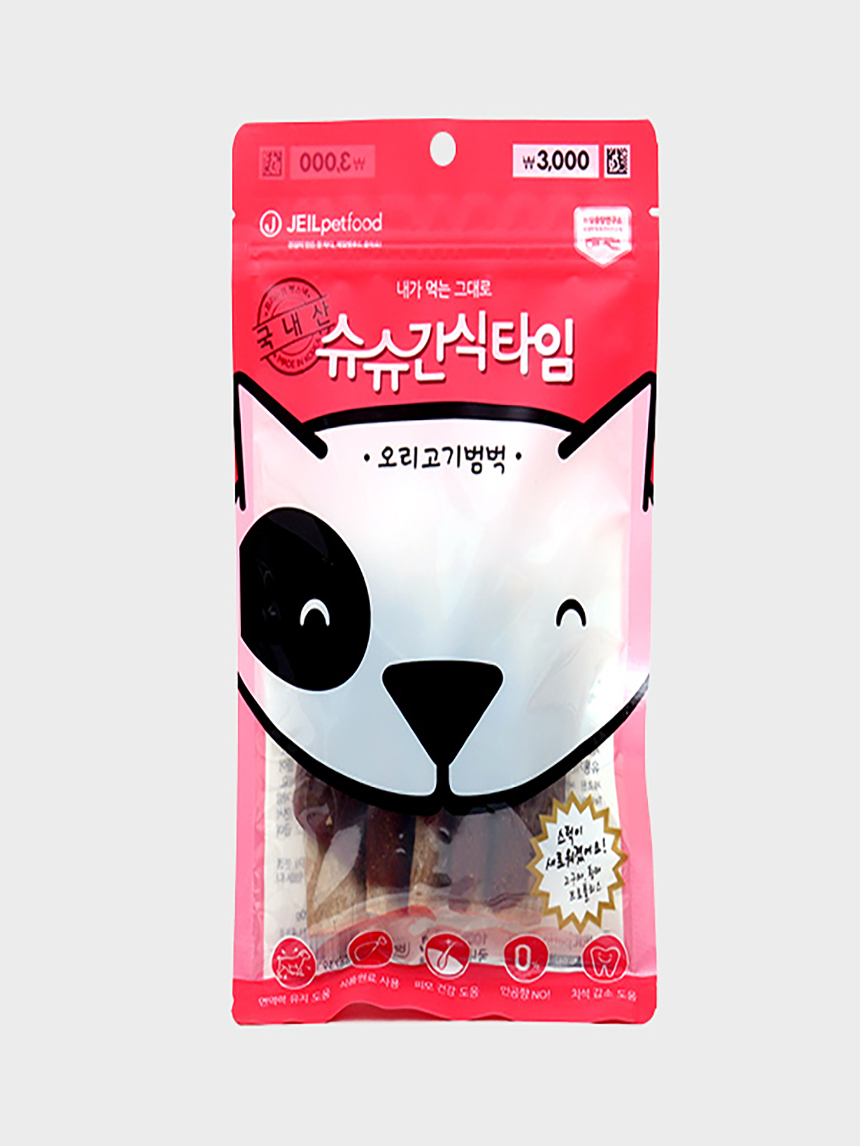 [펫] 슈슈간식타임 오리고기범벅120 g