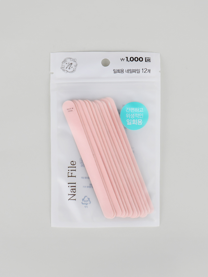 일회용 네일파일 12P