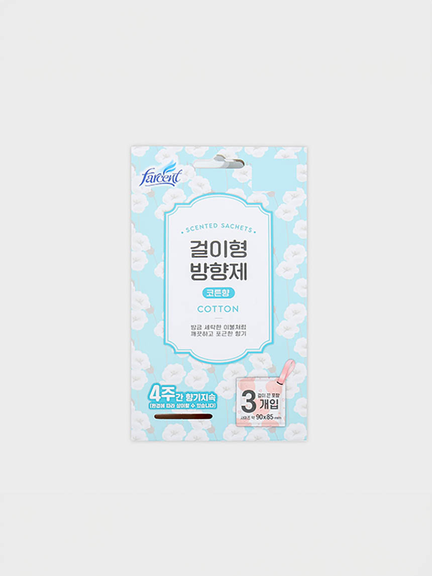 파센트 방향제 3개입 (코튼향)