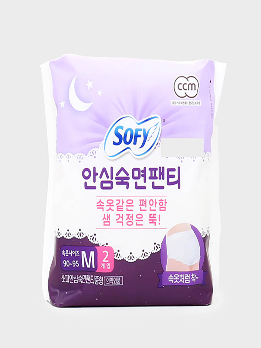 쏘피 안심 숙면팬티 2개입 (M)
